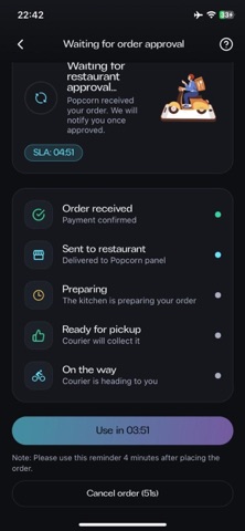 Hungrie App screenshot