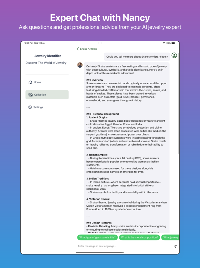 Jewelry Identifier -AI Scanner