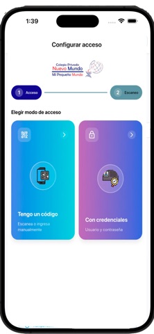 Colegio Nuevo Mundo App screenshot