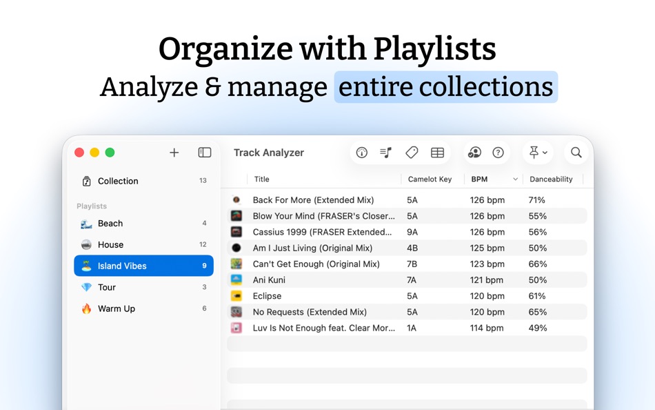 #4. Track Analyzer - Analyze audio (macOS) Door: Rebels