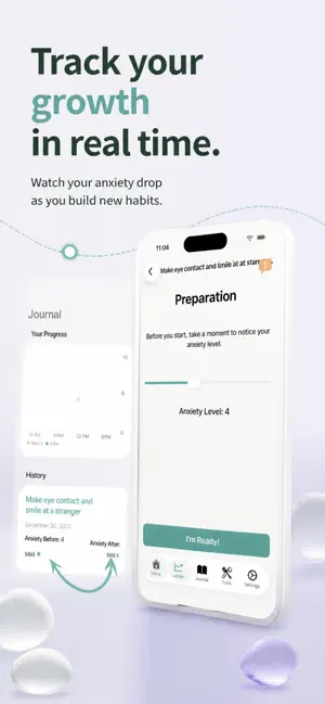 PebbleStep: Social Anxiety screenshot 2