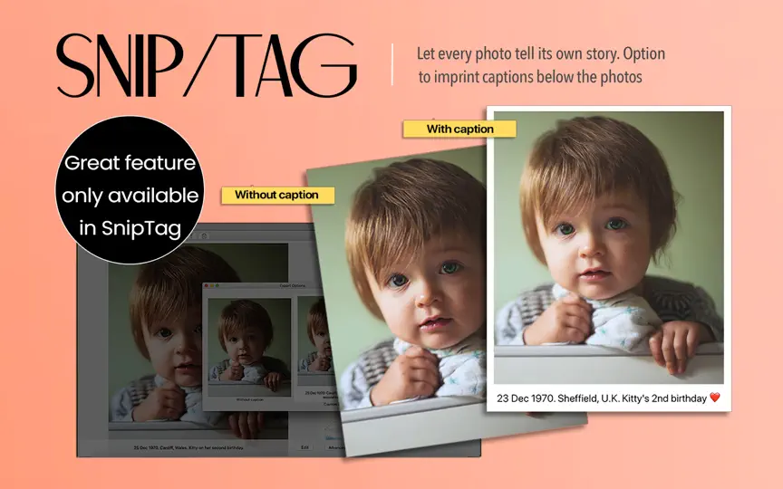 Capture d'écran de SnipTag: Crop Scans, Edit EXIF sur iPhone 5