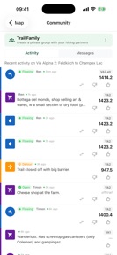 TrailLegs: GPS Thru-Hike Maps screenshot