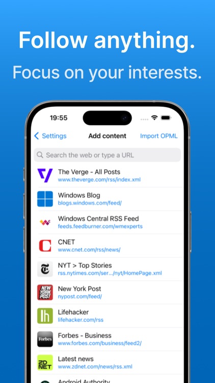 Feed Viewer: RSS Reader screenshot-3