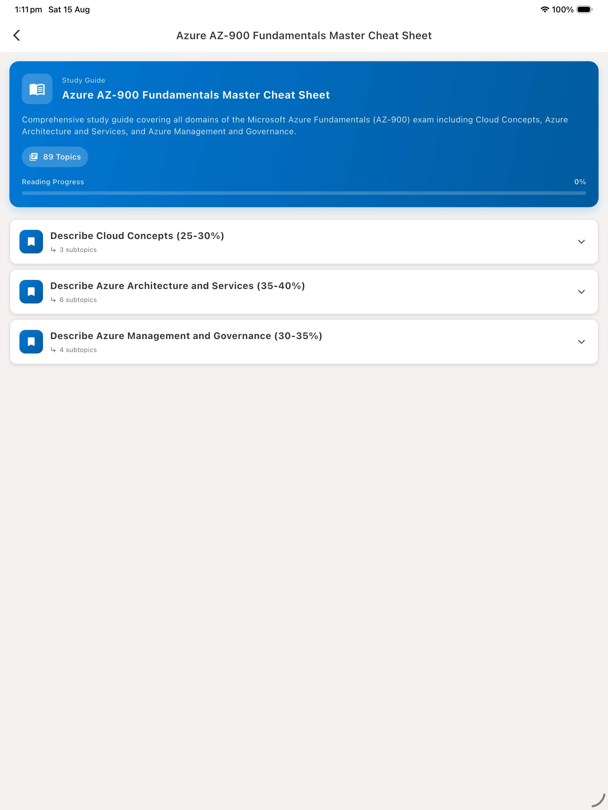 AZ-900 Exam Prep 2026 screenshot 13