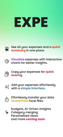 EXPE - Track Your Expenses screenshot