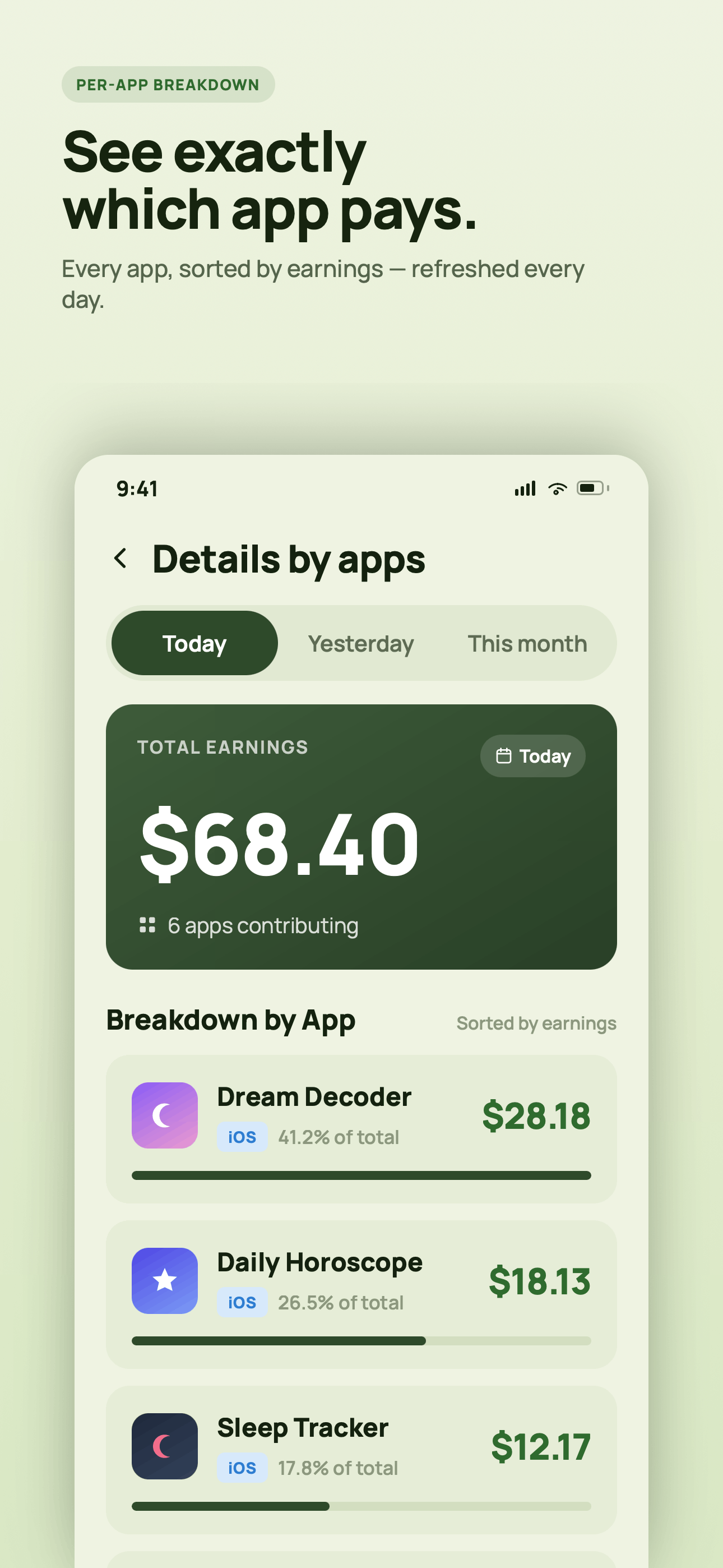 Revlytics: Ad Revenue Stats screenshot 3