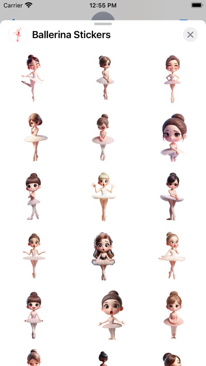 Ballerina Stickers