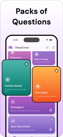 Deep Conversation & Questions Screenshot 2 of 6