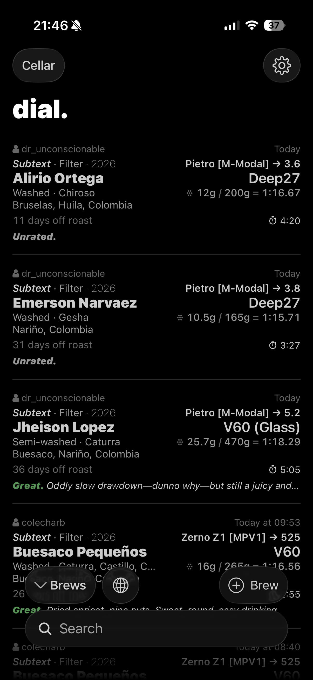 Dial — Brew Repository screenshot 6