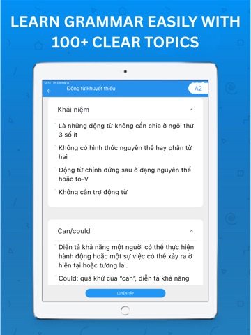 Learn English Vocabulary App iPad screenshot 8