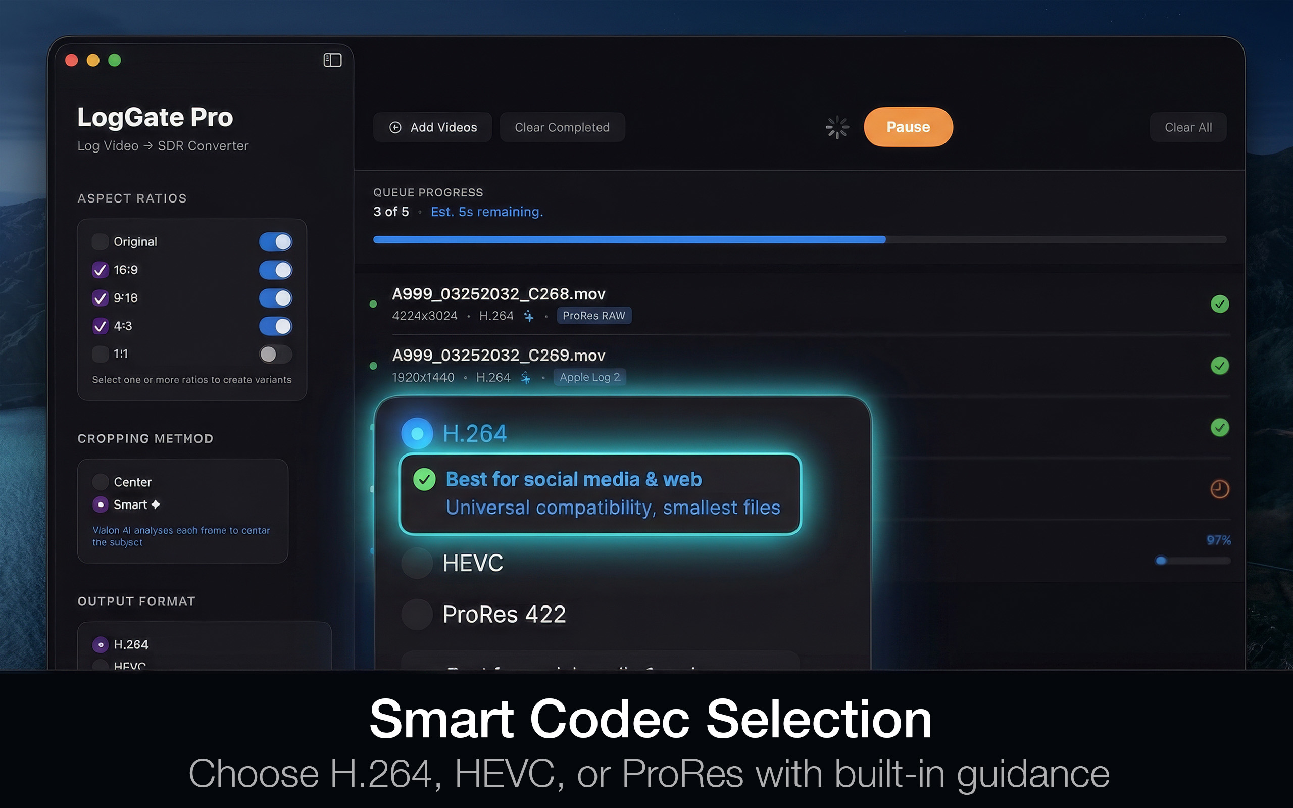 LogGate Pro · Log to Rec.709 screenshot 11
