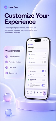 HootDue screenshot