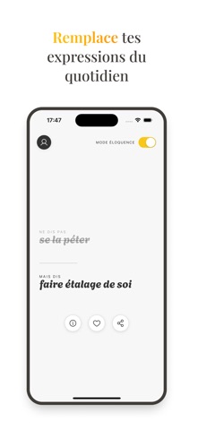 Eloqus : Vocabulaire français screenshot