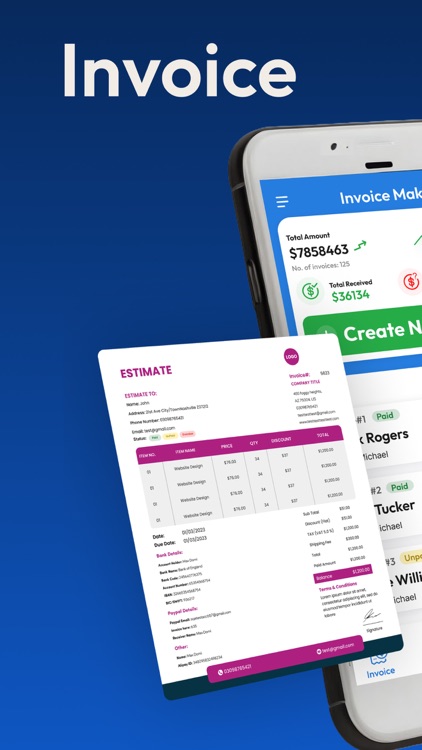 Invoice Creator・Receipt Maker