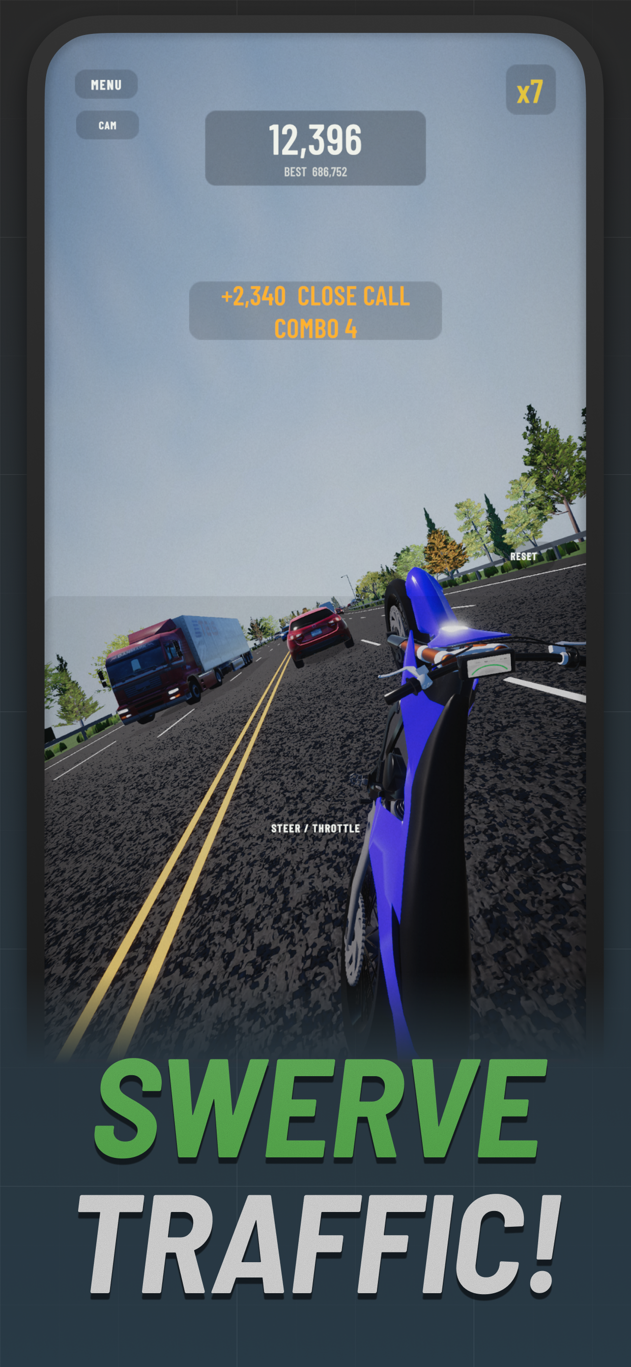 Wheelie Run screenshot 3