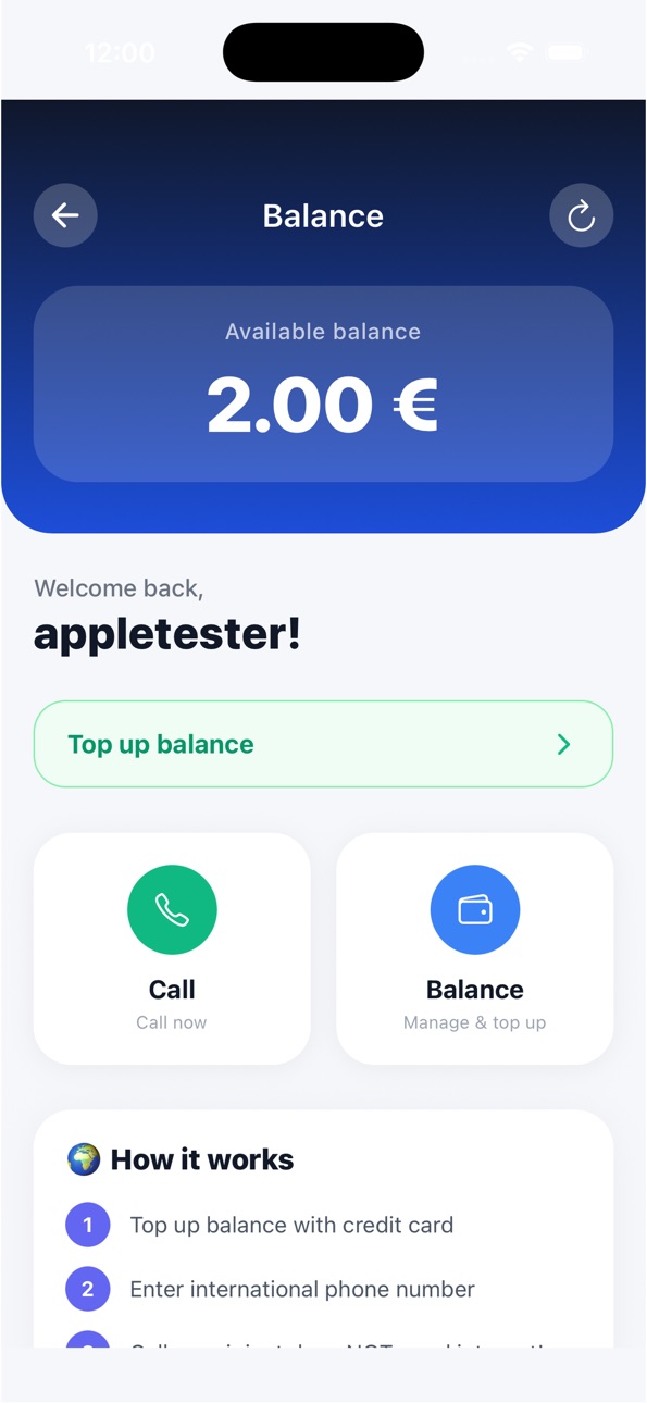 iPhone screenshot