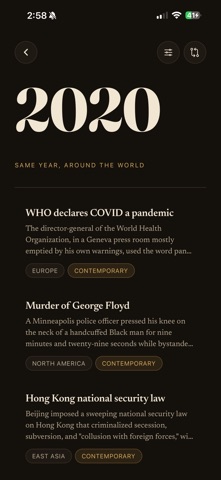 History Timeline - Saeculum Screenshot 4 of 7
