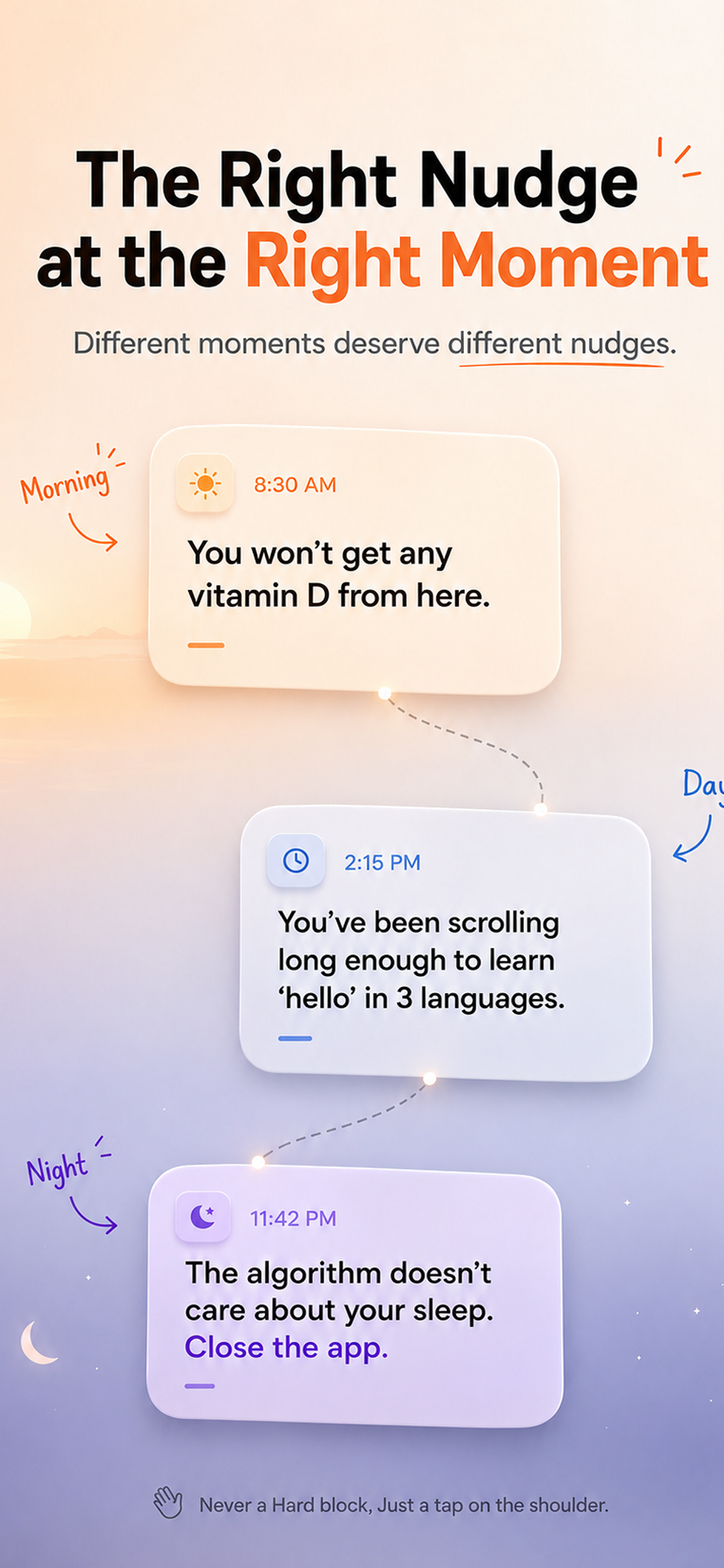 HoldOn: Screen Time Nudge screenshot 3
