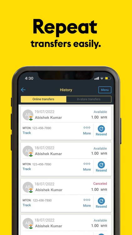 Western Union Send Money MY screenshot-7