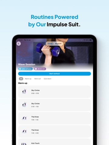 Impulse On the Go iPad screenshot