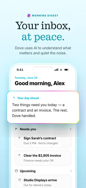 Dove by Canary Mail screenshot 1