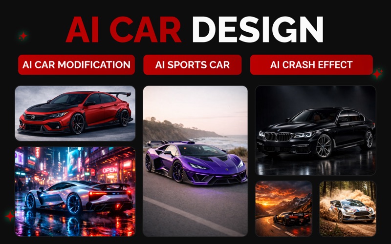 AI Car Modifications: AutoMod iPhone screenshot