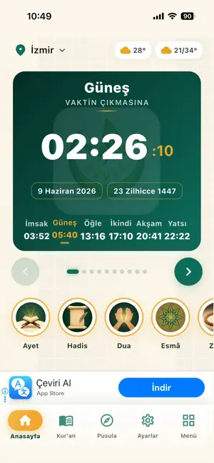 Mirac-ı Nebi - Namaz Vakti screenshot 1