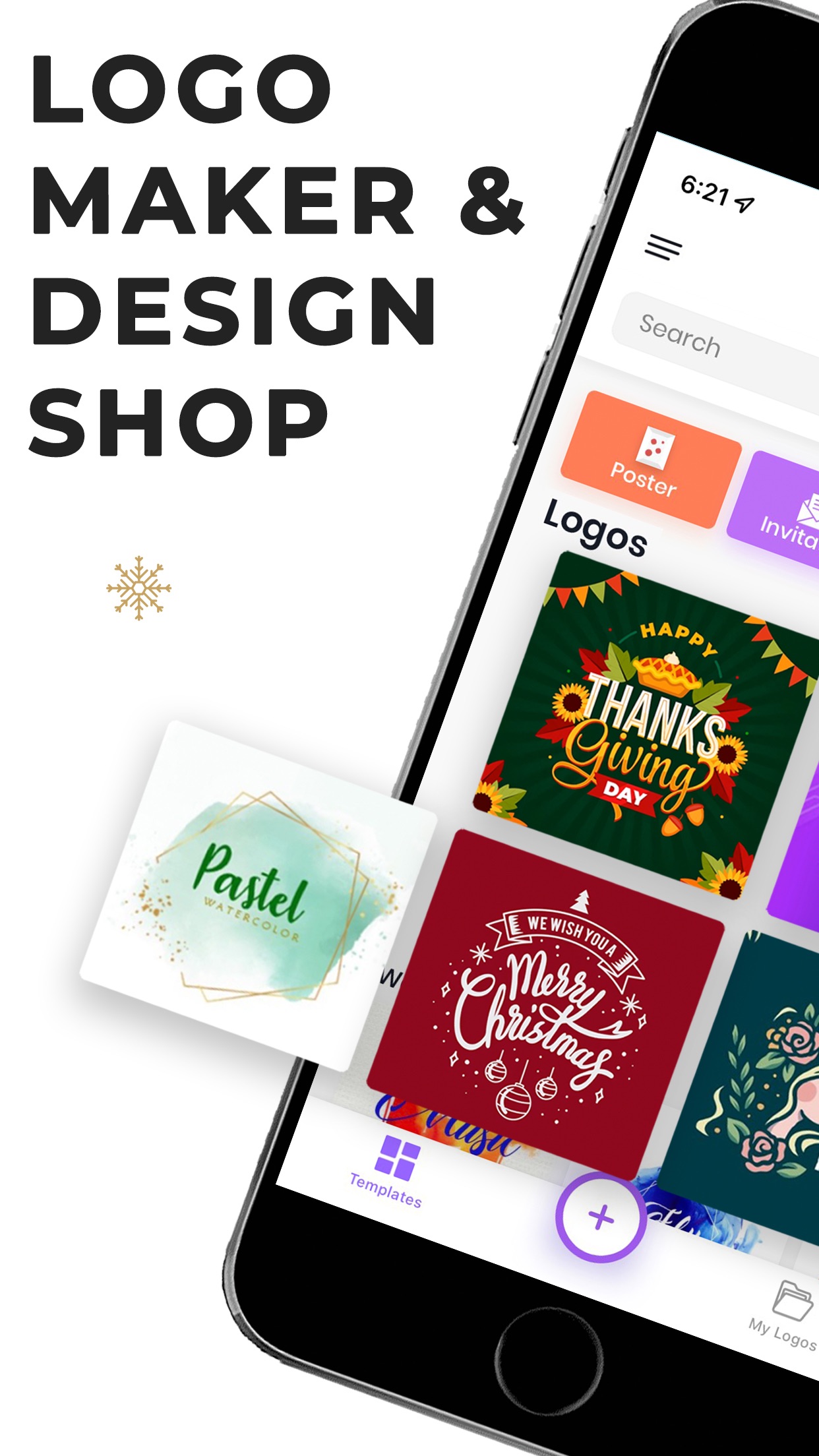 AI Logo Maker: Flyer Generator screenshot 1