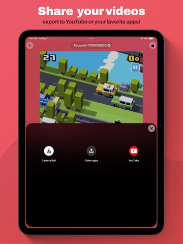 Record it! :: Screen Recorder iPad screenshot 4