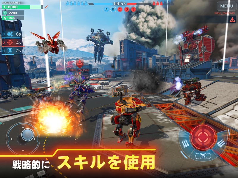 War Robots PvP マルチプレイ screenshot 8