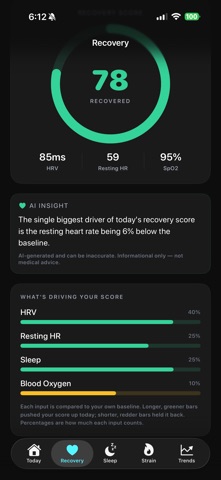 Rythm: Recovery & Strain Screenshot 6 of 10
