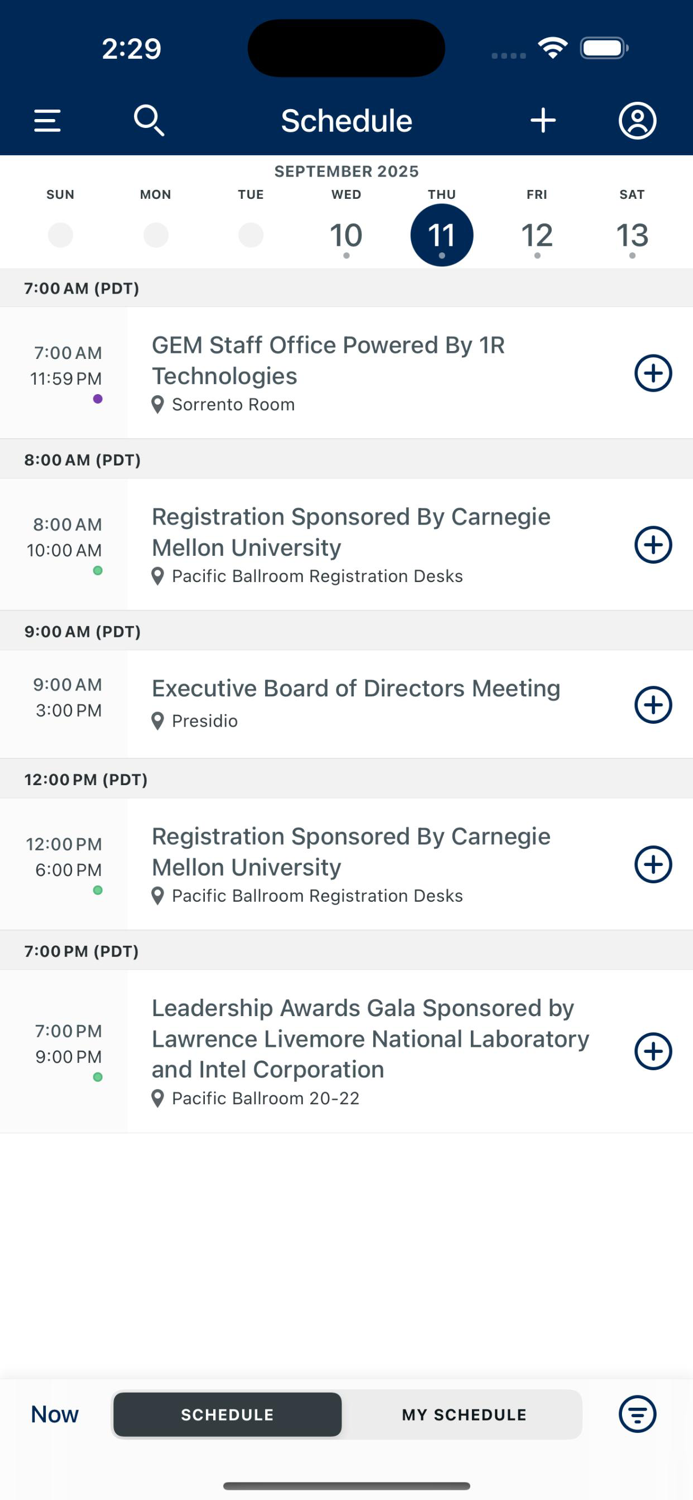 2025 GEM Annual Conference