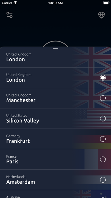 SasaVPN - VPN Fast & Secure Screenshot