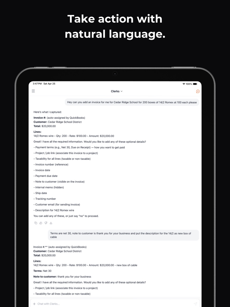 iPad screenshot