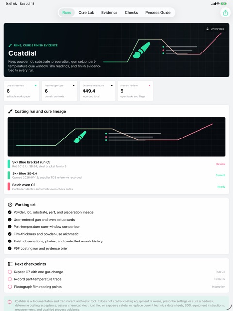Coatdial: Powder Coat Lab screenshot 2