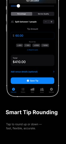Tip Tracker — ITipped iPhone screenshot