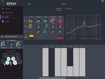 DTX Touch iPad screenshot