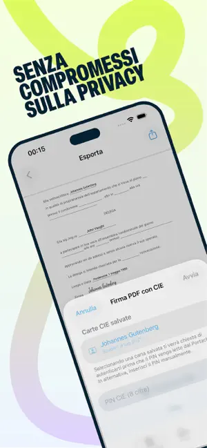 Plico: firma documenti con CIE screenshot 1