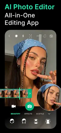 YouCam Perfect:AI Photo Editorのスクリーンショット（1/10）