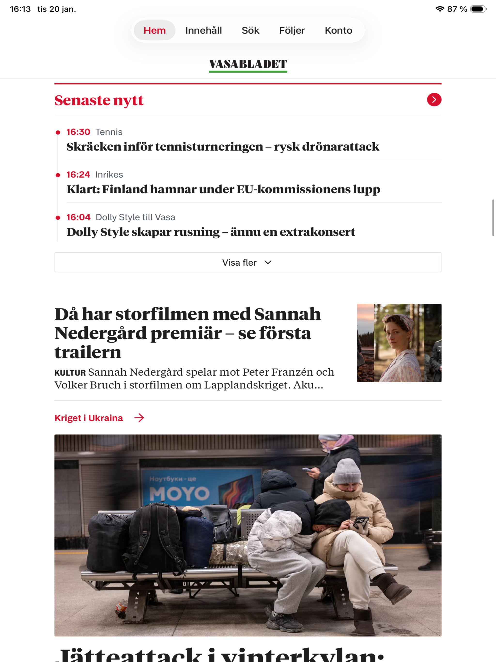 Vasabladet screenshot 5