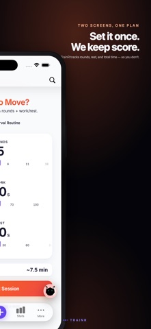 TrainR - Workout Tracker Screenshot 3 of 10