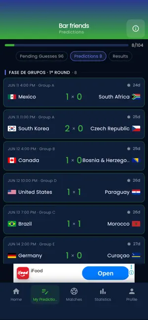 Cup 2026 Predictor screenshot 2