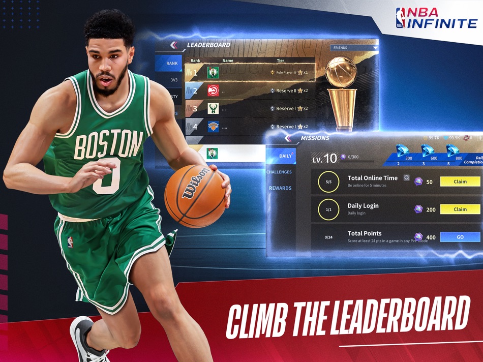 #6. NBA Infinite (iOS) 来自: Level Infinite