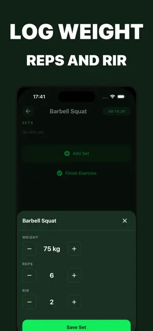 Gym Buddy - Weight Lifting Log screenshot 2