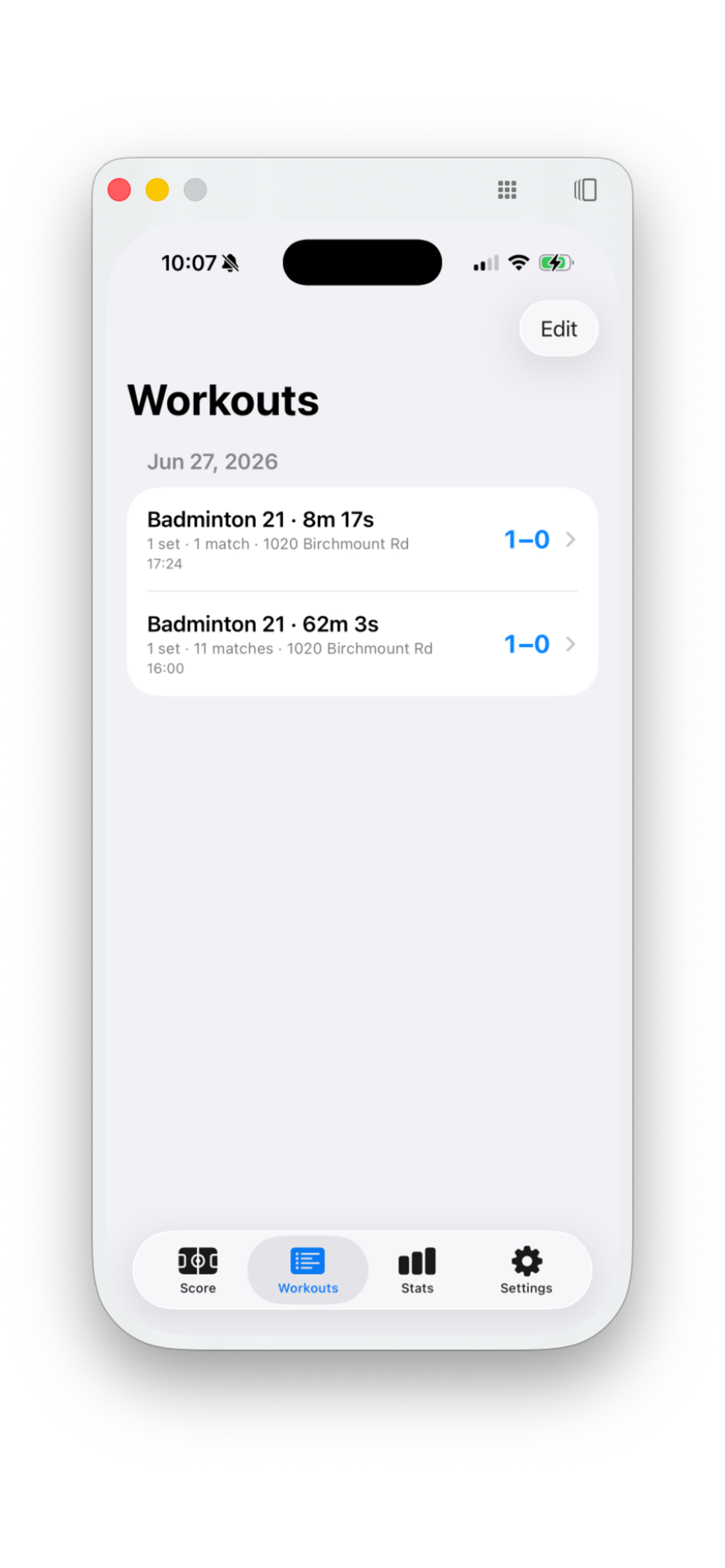 WatchMyScore screenshot 4