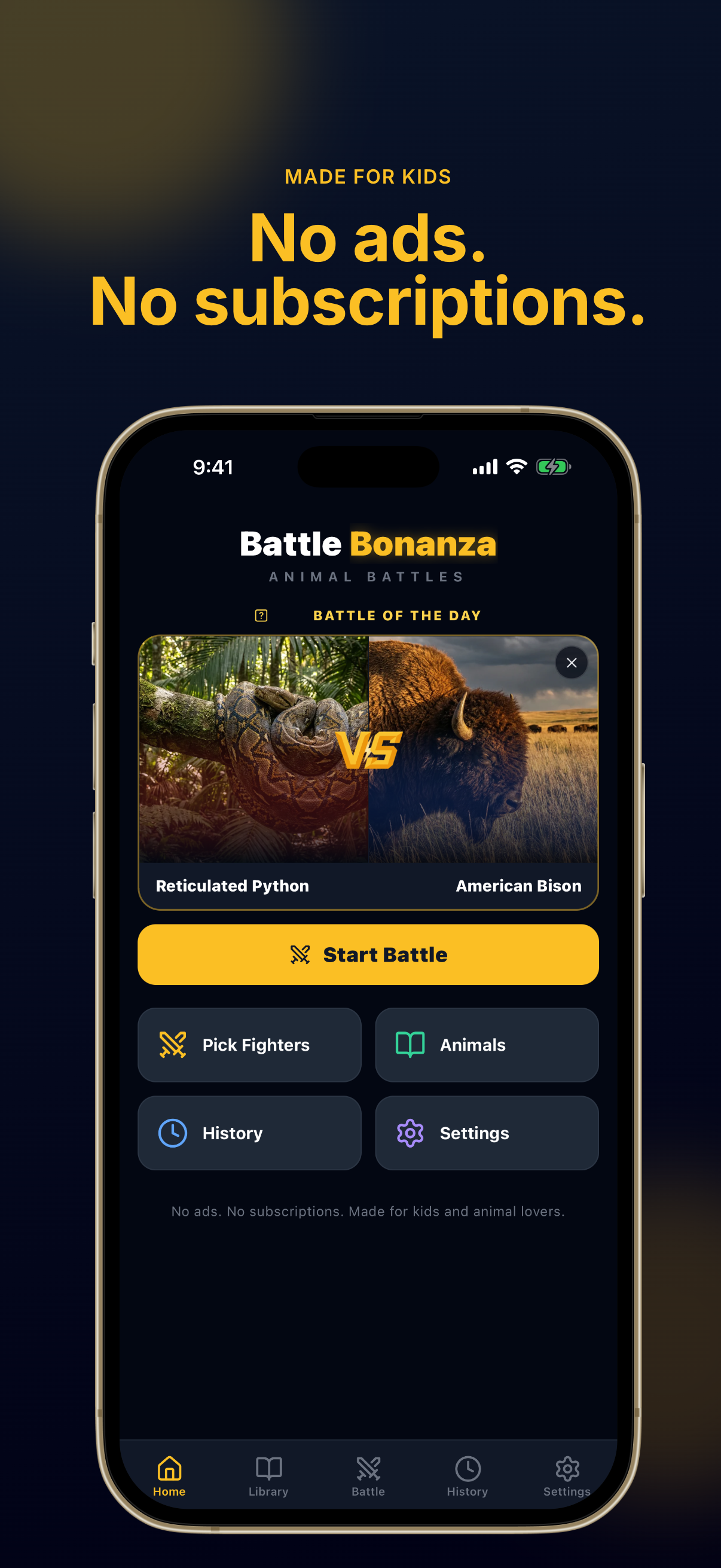 Battle Bonanza: Animals