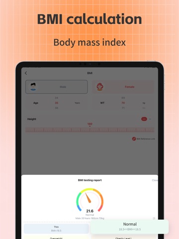Heart Rate Monitor-Tracker iPad screenshot