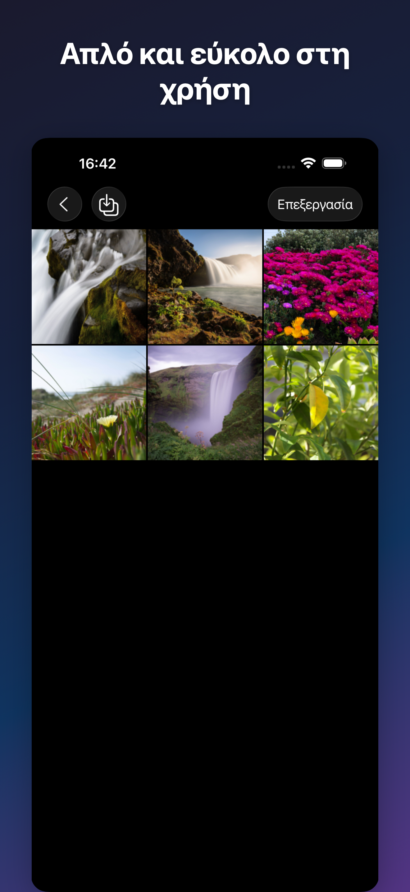 ProjectCam - Photo Folders iOS screenshot 3 showing app interface