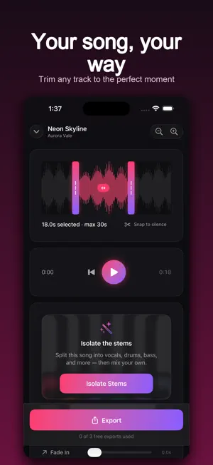 RingMix: Ringtone Maker screenshot 1